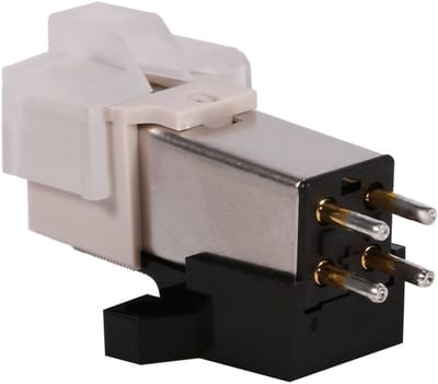 Professionele Vervangnaalden voor Platenspelers - Magnetische Cartridges met LP-naald en Montagebeugels voor Phonograaf en Audioapparatuur