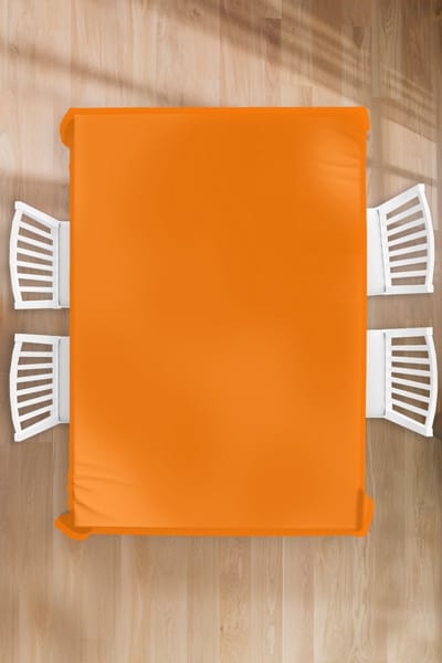 Tafelkleed - Tafellaken - 150x220 cm - Oranje - Seizoenen - Herfst - Kleur - Binnen en Buiten