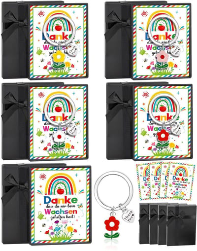 Dailygoods- Leraarskaart voor dankbetuiging - Bedankkaartjes - Bedankkaarten - Afscheidscadeau - Collega - Klein formaat - Bedankkaart