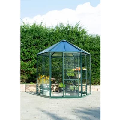 Vitavia Kweekkas Hera 4500 - Veiligheidsglas 3mm + Polycarbonaat 6mm - Smaragd - 221x253x188cm