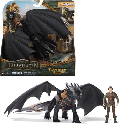 Spin Master draken speelgoed How To Train Your Dragon Tandloos & Hikkie.