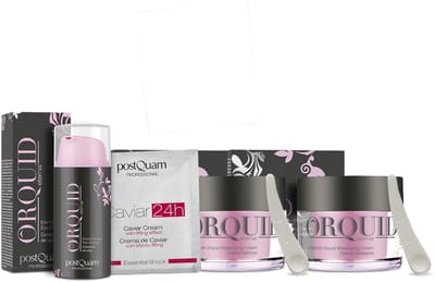 POSTQUAM SKIN CARE PAK ORQUIDEA DAG, NACHT EN CONTOUR