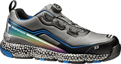 SIR SAFETY TONGA Veiligheidsschoenen S3 HEREN Werkschoen Zwart Grijs - Aluminium Neus en Composiet Tussenzool - Antislip SR - Ademend
