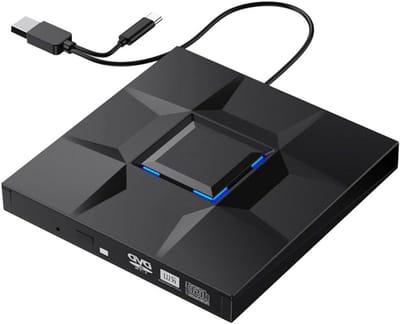Externe CD DVD - Brander Speler - Bestanden Archiveren - USB 3.0 Type C