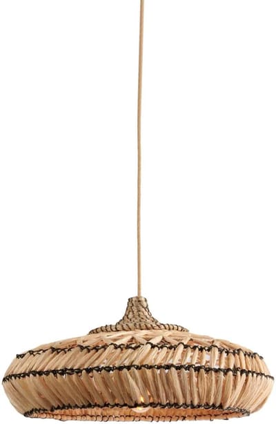 GOOD&MOJO Hanglamp Rinjani - Bruin - Ø50x250cm - Modern - Hanglampen Eetkamer, Slaapkamer, Woonkamer