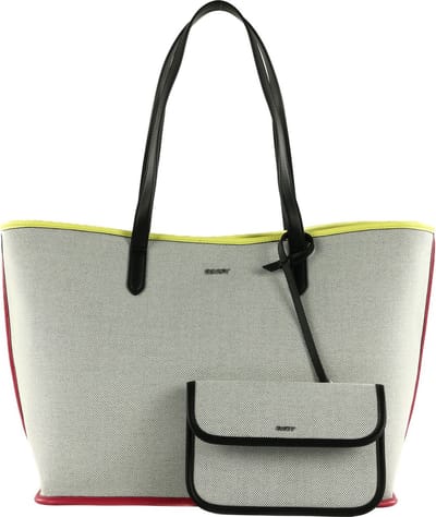DKNY Schoudertas Shopper Hallie Tote Black Multi Veelkleurig