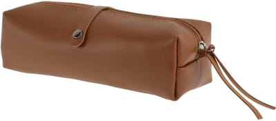 Dailygoods- Pennenetui met grote inhoud - Etui groot - Organizer voor kantoorbenodigdheden - Duurzaam leer - Lichtgewicht - Esthetisch ontwerp