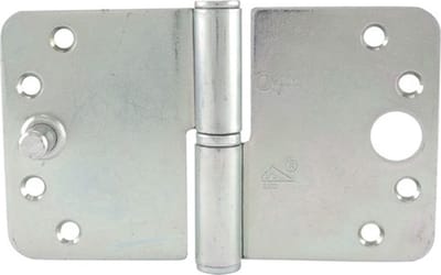 Ivana Kogelpaumelle 89x150mm SKG3 Gegalvaniseerd Ronde Hoek Links