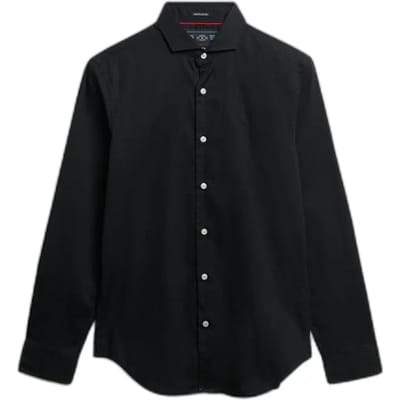 Superdry - Klassiek Gesneden Overhemd Met Lange Mouwen - Heren - Lange mouwen shirts