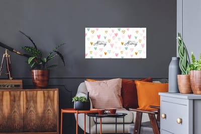 Muurstickers - Sticker Folie - You will forever be my always - Voor altijd - Quotes - Spreuken - Liefde - 80x40 cm - Plakfolie - Muurstickers Kinderkamer - Zelfklevend Behang - Zelfklevend behangpapier - Stickerfolie