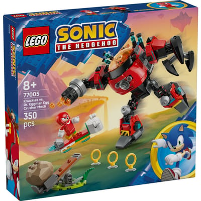 LEGO Sonic the Hedgehog LEGO® Sonic the Hedgehog 77005 Knuckles vs. Dr. Eggmans Egg Crusher mech