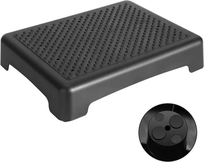 Stevige Anti-slip Opstap Bankje voor Ouderen en Mobiliteit - 8.9 cm Hoog