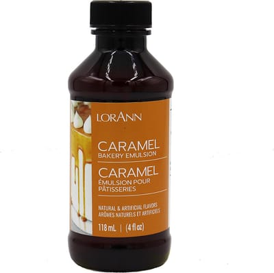 LorAnn Bakery Emulsion - Caramel - 118 ml - Geconcentreerde Extracten - Smaakstof - Aroma