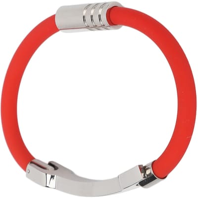 Statisch Bewijs Balans Armband Negatieve Ion Waterdicht Balans Energie Polsband voor Buiten rood