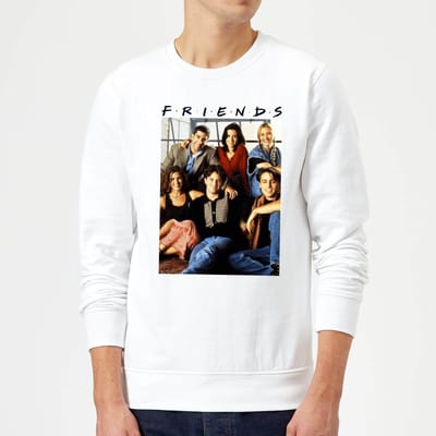 Friends Vintage Character Shot trui - Wit - S