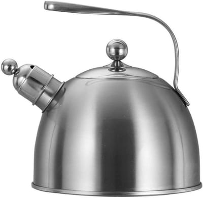 Waterkoker - Theepot Fluitketel - Water Koken - Anti-verbrandingshandgreep - 23L - Zilver
