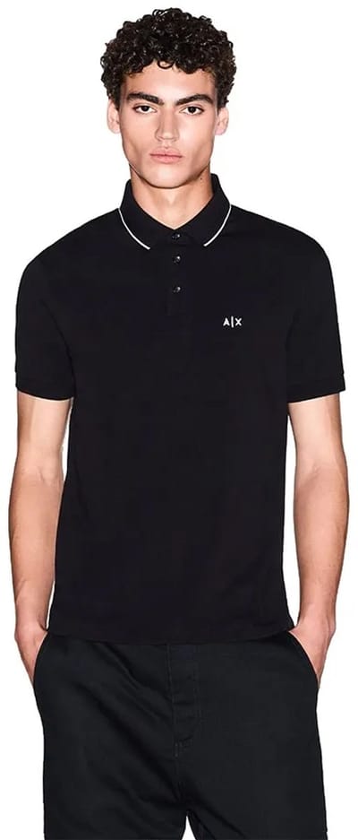 Armani Exchange Xm001289_af10363 Poloshirt Zwart XS Man