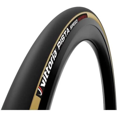Vittoria Pista Speed Tubular 700c X 23 Stijve Racefietsband Zwart 700C x 23