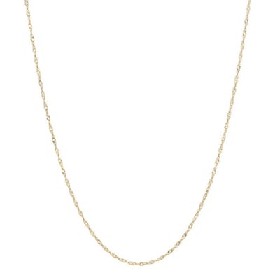 Go Dutch label ringetjes ketting N7063-2 Goud