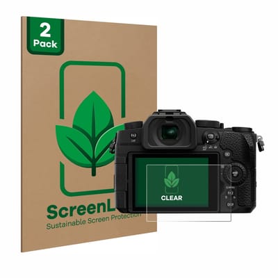 2 Stuks Screenprotector voor Panasonic Lumix DC-G91 - Hoogwaardige Beschermfolie transparant