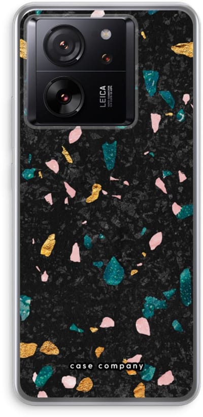 Case Company® - Hoesje geschikt voor Xiaomi 13T Pro hoesje - Terrazzo N°10 - Soft Cover Telefoonhoesje - Bescherming aan alle Kanten en Schermrand