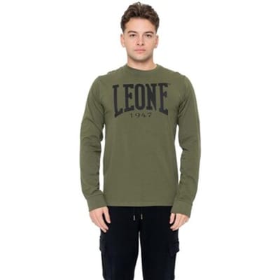 T-Shirt Lange Mouw Leone 1947 Man T-Shirt Long Sleeves Big Logo