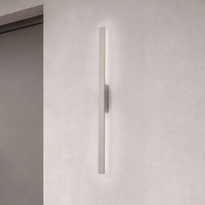Nowodvorski Lighting LED wandlamp Demi M, zand, aluminium, hoogte 100 cm, IP54