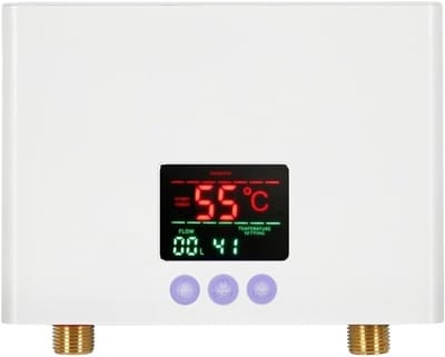 Directe Boiler - Elektrische Heater - Warm Water Douchen - Compact en Snel - 3000W of 5500W - Wit