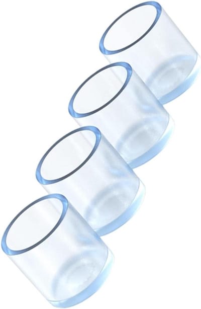 Stoelpootbeschermers - Meubelbeschermers Vloer - Vloer Beschermen - Krasbestendig Geluidsdempend - 35MM - Round