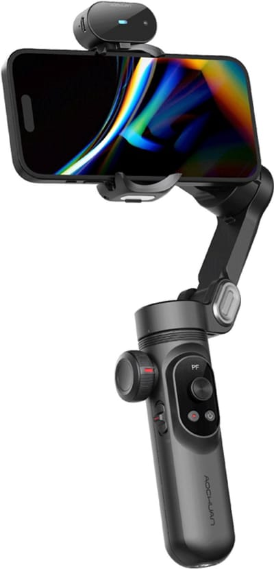 AOCHUAN X Pro Gimbal with AI Sensor (Black)