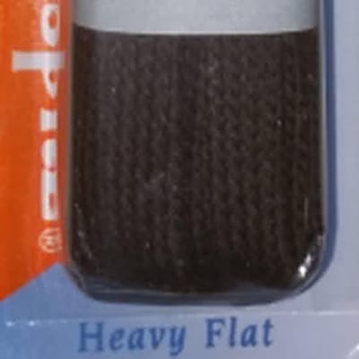 1 paar 8 - 9 mm x 200 cm zwarte platte Sportschoen veter  - Ringpoint 63