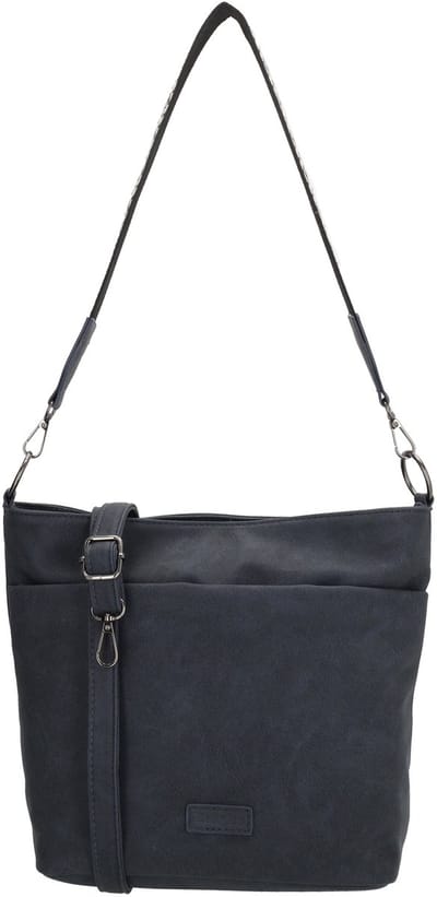 Beagles Malaga Crossbody Schouder Tas Shopper Fashion Bag - Tote Bag - Dames Tas - Blauw