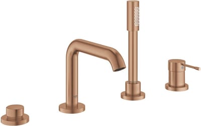 Grohe Essence New 4-gats Badmengkraan Warm Sunset Geborsteld