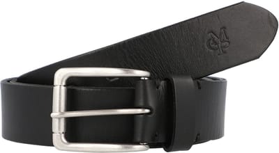 Marc O'Polo Leren Riem Enno Belt W95 Black Zwart