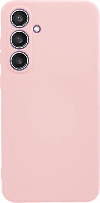 Coverup Hoesje - Geschikt voor Samsung Galaxy S24 FE Hoesje - Coverup Colour TPU Back Cover - Roze