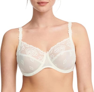 Damesbeha Voorgevormd Blue Iconische Elegant Kant en Tule Bh