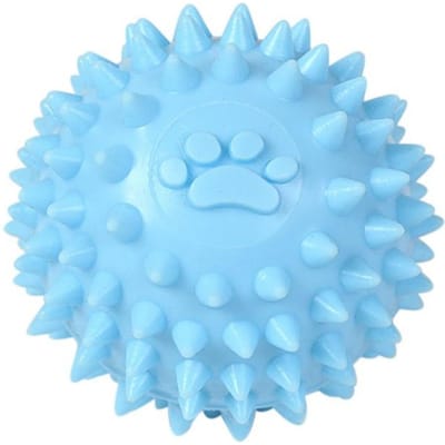 Hond Kauwspeelgoed Interactieve Rubberen Bal Voor Kleine Grote Hond Kat Huisdier Tandenpoetsen Voetafdruk Bal Huisdier Accessoires