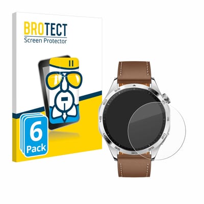 Screenprotector 6 Stuks voor Huawei Watch GT 4 (46mm) Beschermglas transparant