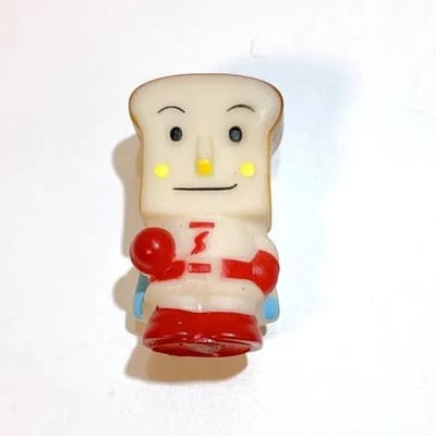 Anpanman Actiefiguur Anpanman Currypanman Baikinman Dokin-chan Melonpanna Shokupanman Cartoon PVC Model Bureau Ornament Speelgoed 4cm--5cm beige