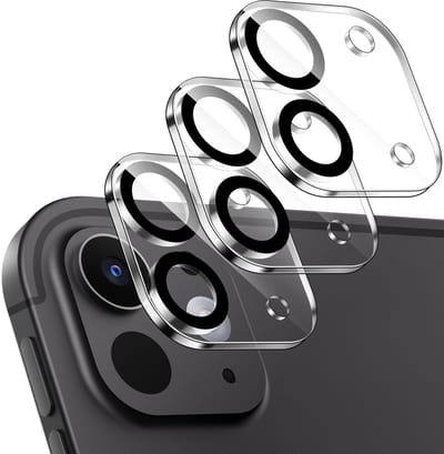 Dailygoody - Camera Lens Protector - 9H Tempered Glass - Scratch-Resistant - Clear - Geschikt voor iPad Pro 11 inch en 13 inch - Model M4/M5 2024/2025