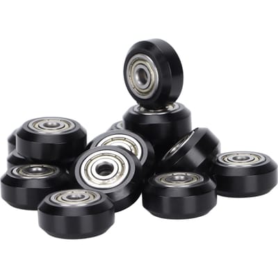 Lot de 15 roues en V et poulies POM pour imprimante 3D Ender 3 et Tevo Tarantula black