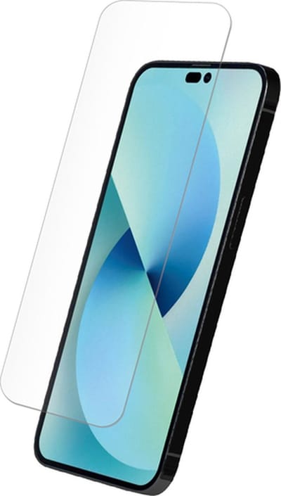 Myway, Gehard glas Geschikt voor Apple iPhone 14 Pro Flat Anti-kras, Transparant