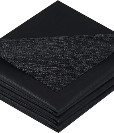 Strijkvlies inzet versterken 1x1 m 35 g/m² zwart