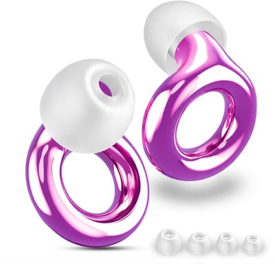 Nova Venture LunarPlugs – Loop Earplugs Style – 33dB Noise Reduction Earplugs – The Quiet Experience – Comfortabele Oordoppen – Roze