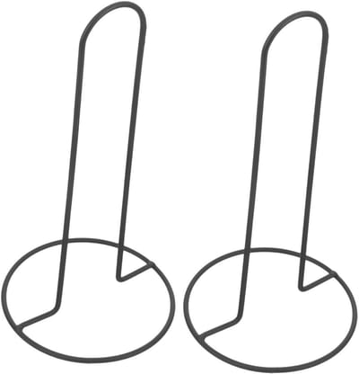 Plank Lade Houders - Kegels Houder - Voetbal Training - Metalen Constructie - 21x10x10 cm - Zwart