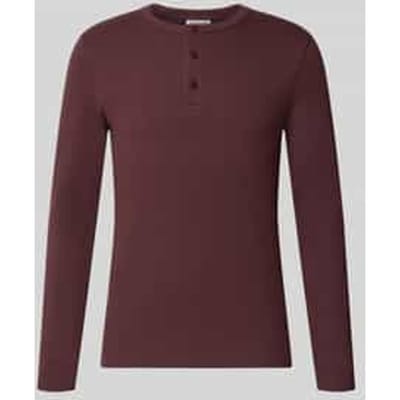 relaxed fit shirt met lange mouwen van katoenmix model 'MORRIS'