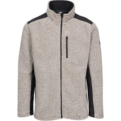 Trespass fleecejas/fleecepullover Faratino - Herenfleece At300 Truffel Stripe