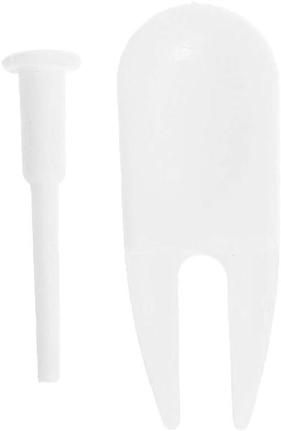 Yoga Bal Accessoires - Luchtstopper Plug - Fitness Herstellen - Vervangende Set - 5.1 cm - Wit
