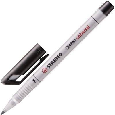 STABILO OHPen - Non-permanent - Fine 0,7 mm - Zwart - per stuk
