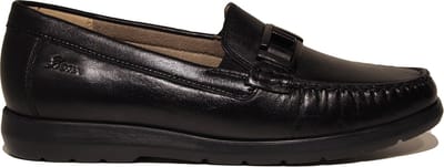 Sioux - CORTIZIA-718-H-SC - Instappers - Kleur: Zwart - Maat: 38.5